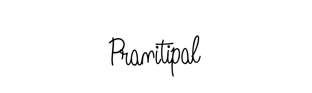 How to make Pranitipal signature? Angelique-Rose-font-FFP is a professional autograph style. Create handwritten signature for Pranitipal name. Pranitipal signature style 5 images and pictures png