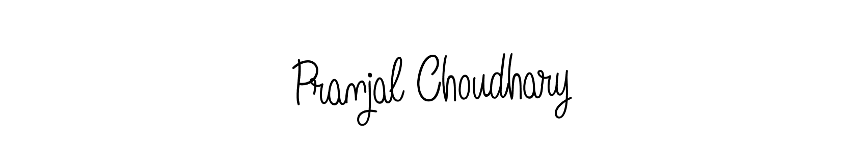 Make a beautiful signature design for name Pranjal Choudhary. Use this online signature maker to create a handwritten signature for free. Pranjal Choudhary signature style 5 images and pictures png