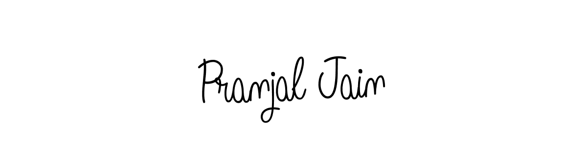 How to make Pranjal Jain signature? Angelique-Rose-font-FFP is a professional autograph style. Create handwritten signature for Pranjal Jain name. Pranjal Jain signature style 5 images and pictures png