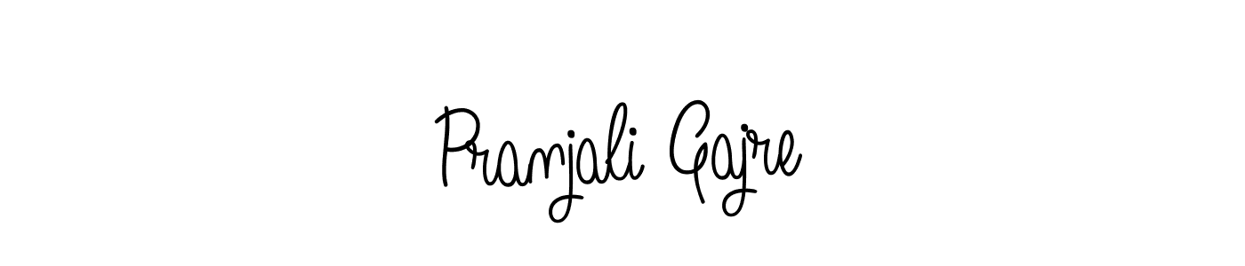 Make a beautiful signature design for name Pranjali Gajre. Use this online signature maker to create a handwritten signature for free. Pranjali Gajre signature style 5 images and pictures png