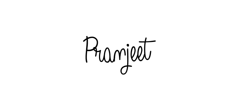 Best and Professional Signature Style for Pranjeet. Angelique-Rose-font-FFP Best Signature Style Collection. Pranjeet signature style 5 images and pictures png