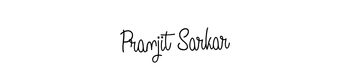Also we have Pranjit Sarkar name is the best signature style. Create professional handwritten signature collection using Angelique-Rose-font-FFP autograph style. Pranjit Sarkar signature style 5 images and pictures png