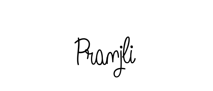 Also we have Pranjli name is the best signature style. Create professional handwritten signature collection using Angelique-Rose-font-FFP autograph style. Pranjli signature style 5 images and pictures png