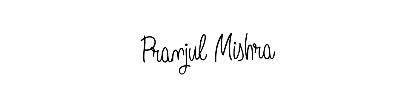 Once you've used our free online signature maker to create your best signature Angelique-Rose-font-FFP style, it's time to enjoy all of the benefits that Pranjul Mishra name signing documents. Pranjul Mishra signature style 5 images and pictures png