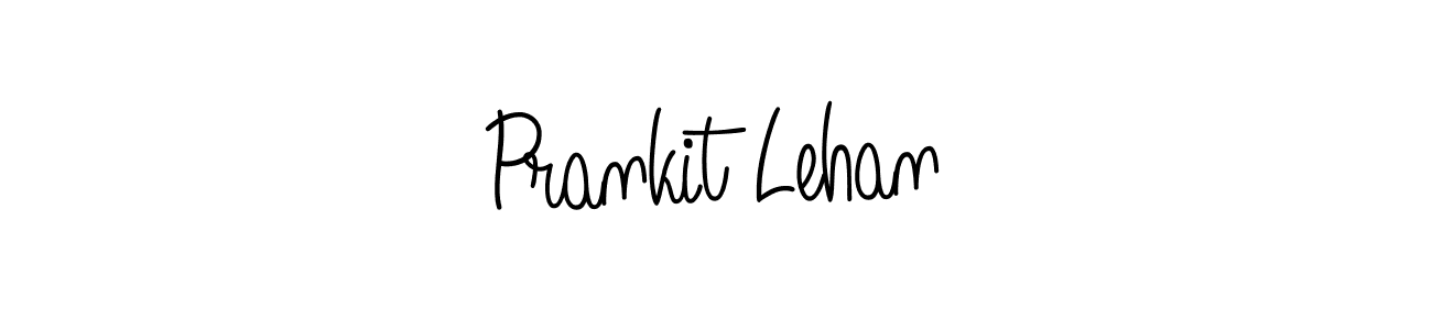 Make a beautiful signature design for name Prankit Lehan. With this signature (Angelique-Rose-font-FFP) style, you can create a handwritten signature for free. Prankit Lehan signature style 5 images and pictures png