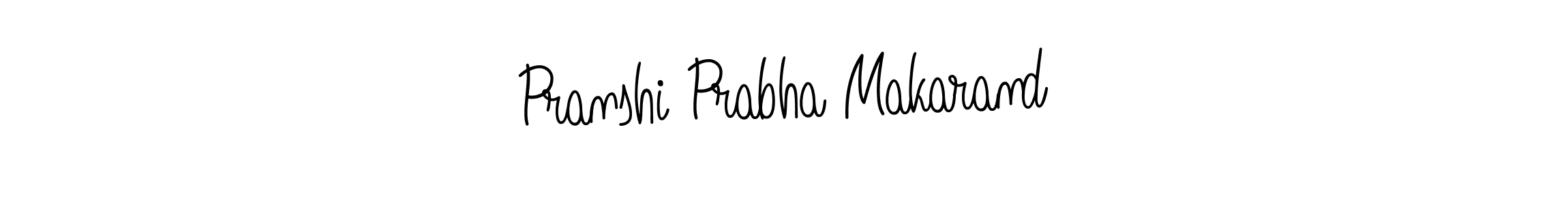 How to Draw Pranshi Prabha Makarand signature style? Angelique-Rose-font-FFP is a latest design signature styles for name Pranshi Prabha Makarand. Pranshi Prabha Makarand signature style 5 images and pictures png