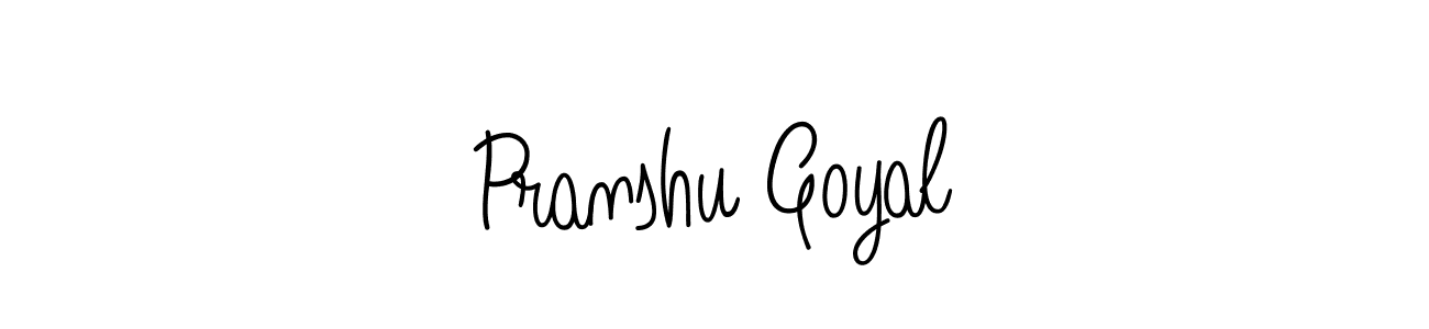 Once you've used our free online signature maker to create your best signature Angelique-Rose-font-FFP style, it's time to enjoy all of the benefits that Pranshu Goyal name signing documents. Pranshu Goyal signature style 5 images and pictures png