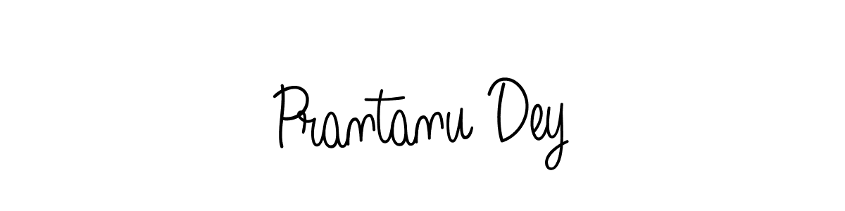 How to make Prantanu Dey name signature. Use Angelique-Rose-font-FFP style for creating short signs online. This is the latest handwritten sign. Prantanu Dey signature style 5 images and pictures png