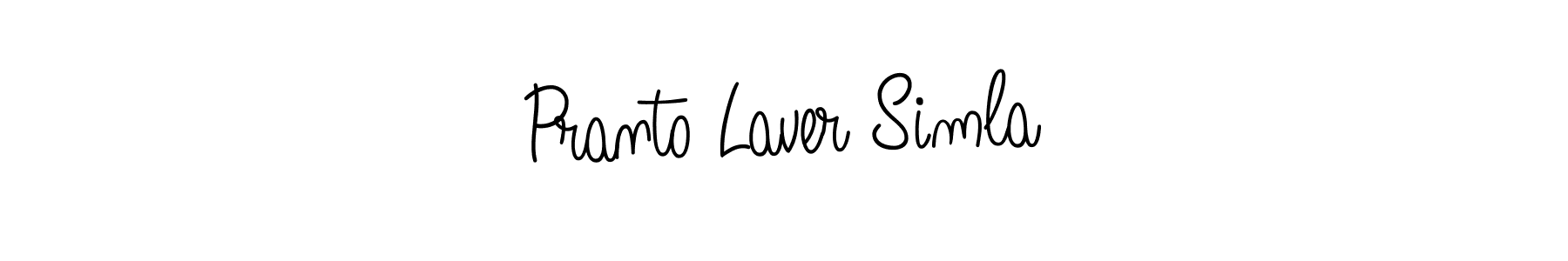 Angelique-Rose-font-FFP is a professional signature style that is perfect for those who want to add a touch of class to their signature. It is also a great choice for those who want to make their signature more unique. Get Pranto Laver Simla name to fancy signature for free. Pranto Laver Simla signature style 5 images and pictures png