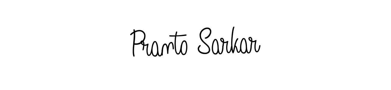 How to Draw Pranto Sarkar signature style? Angelique-Rose-font-FFP is a latest design signature styles for name Pranto Sarkar. Pranto Sarkar signature style 5 images and pictures png