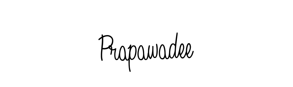 The best way (Angelique-Rose-font-FFP) to make a short signature is to pick only two or three words in your name. The name Prapawadee include a total of six letters. For converting this name. Prapawadee signature style 5 images and pictures png