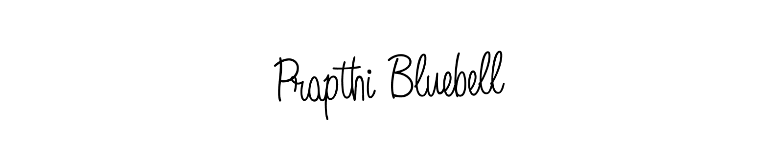 Similarly Angelique-Rose-font-FFP is the best handwritten signature design. Signature creator online .You can use it as an online autograph creator for name Prapthi Bluebell. Prapthi Bluebell signature style 5 images and pictures png