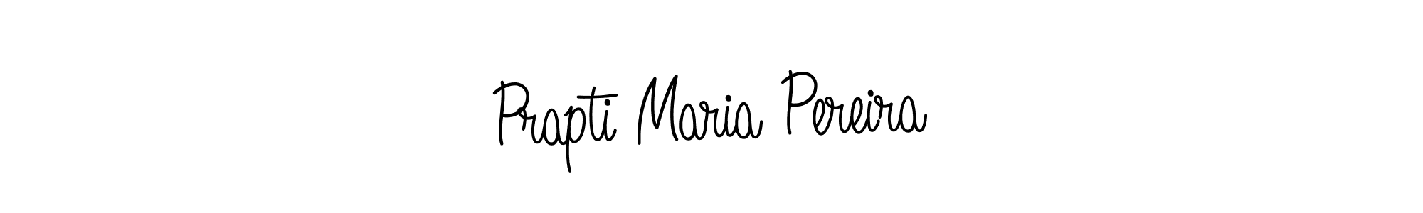 How to Draw Prapti Maria Pereira signature style? Angelique-Rose-font-FFP is a latest design signature styles for name Prapti Maria Pereira. Prapti Maria Pereira signature style 5 images and pictures png