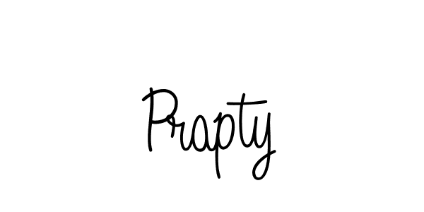 Make a beautiful signature design for name Prapty. Use this online signature maker to create a handwritten signature for free. Prapty signature style 5 images and pictures png