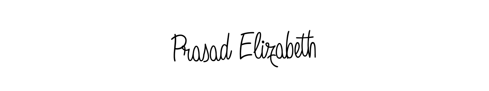 Also You can easily find your signature by using the search form. We will create Prasad Elizabeth name handwritten signature images for you free of cost using Angelique-Rose-font-FFP sign style. Prasad Elizabeth signature style 5 images and pictures png