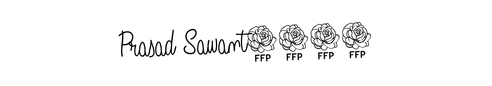 Also You can easily find your signature by using the search form. We will create Prasad Sawant1213 name handwritten signature images for you free of cost using Angelique-Rose-font-FFP sign style. Prasad Sawant1213 signature style 5 images and pictures png