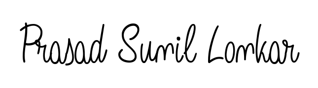 The Angelique-Rose-font-FFP lettering style adds unique flourish to name Prasad Sunil Lonkar. Stand out with a custom digital autograph made in seconds. Prasad Sunil Lonkar signature style 5 images and pictures png
