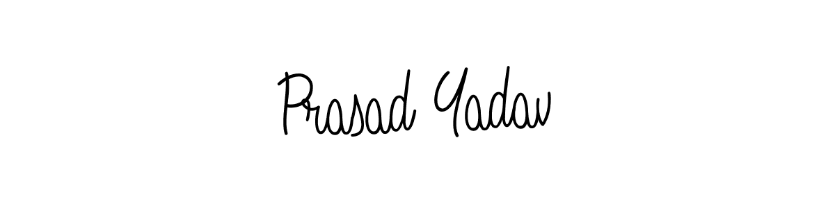 if you are searching for the best signature style for your name Prasad Yadav. so please give up your signature search. here we have designed multiple signature styles  using Angelique-Rose-font-FFP. Prasad Yadav signature style 5 images and pictures png