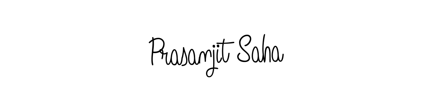 Prasanjit Saha stylish signature style. Best Handwritten Sign (Angelique-Rose-font-FFP) for my name. Handwritten Signature Collection Ideas for my name Prasanjit Saha. Prasanjit Saha signature style 5 images and pictures png