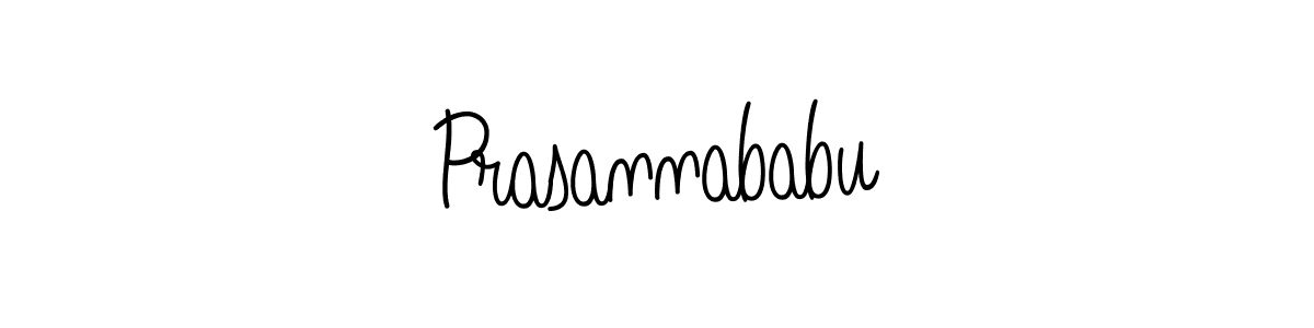 How to Draw Prasannababu signature style? Angelique-Rose-font-FFP is a latest design signature styles for name Prasannababu. Prasannababu signature style 5 images and pictures png