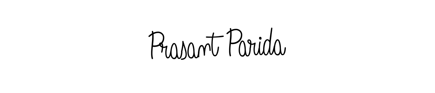 Design your own signature with our free online signature maker. With this signature software, you can create a handwritten (Angelique-Rose-font-FFP) signature for name Prasant Parida. Prasant Parida signature style 5 images and pictures png