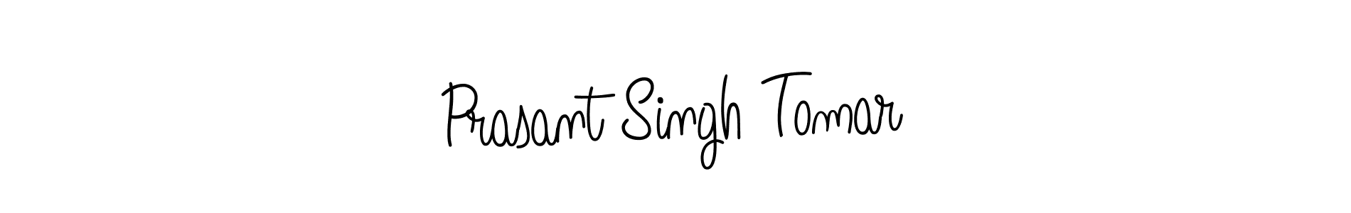 How to make Prasant Singh Tomar name signature. Use Angelique-Rose-font-FFP style for creating short signs online. This is the latest handwritten sign. Prasant Singh Tomar signature style 5 images and pictures png