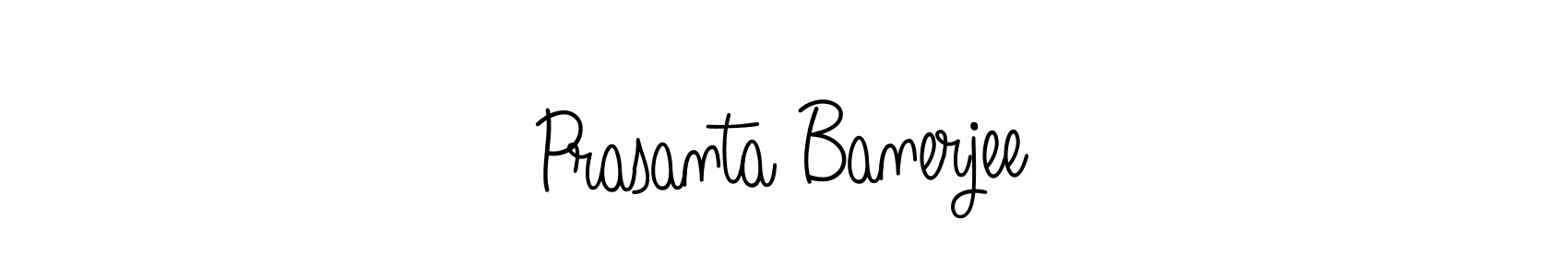 Prasanta Banerjee stylish signature style. Best Handwritten Sign (Angelique-Rose-font-FFP) for my name. Handwritten Signature Collection Ideas for my name Prasanta Banerjee. Prasanta Banerjee signature style 5 images and pictures png