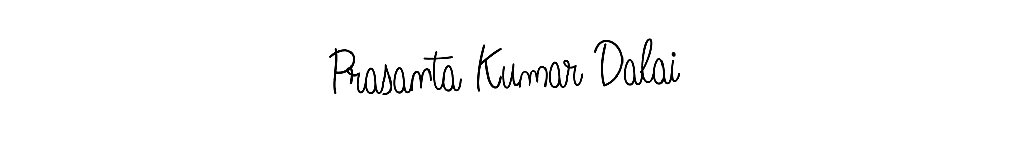 Make a beautiful signature design for name Prasanta Kumar Dalai. With this signature (Angelique-Rose-font-FFP) style, you can create a handwritten signature for free. Prasanta Kumar Dalai signature style 5 images and pictures png