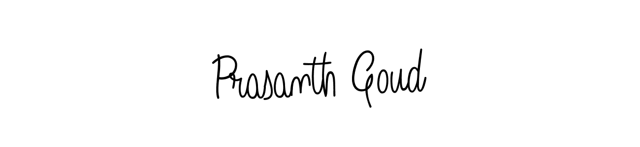 Also we have Prasanth Goud name is the best signature style. Create professional handwritten signature collection using Angelique-Rose-font-FFP autograph style. Prasanth Goud signature style 5 images and pictures png