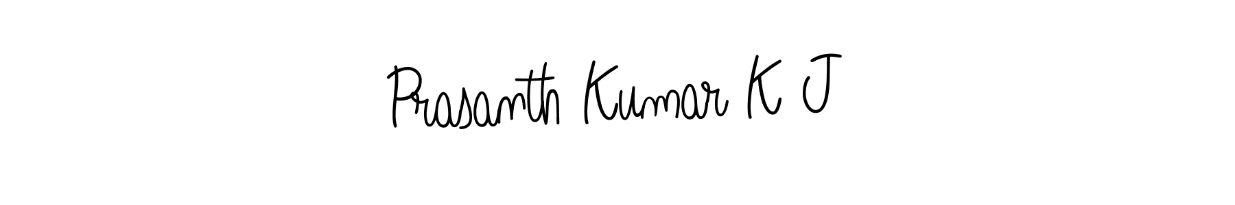 You can use this online signature creator to create a handwritten signature for the name Prasanth Kumar K J. This is the best online autograph maker. Prasanth Kumar K J signature style 5 images and pictures png