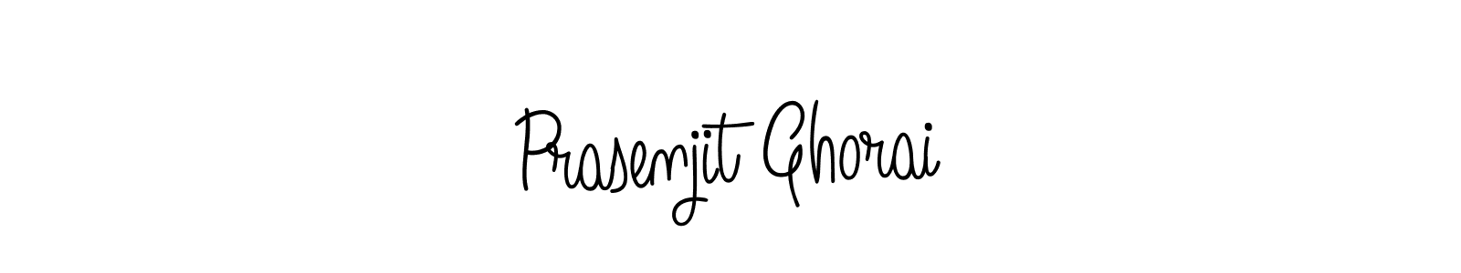 Design your own signature with our free online signature maker. With this signature software, you can create a handwritten (Angelique-Rose-font-FFP) signature for name Prasenjit Ghorai. Prasenjit Ghorai signature style 5 images and pictures png