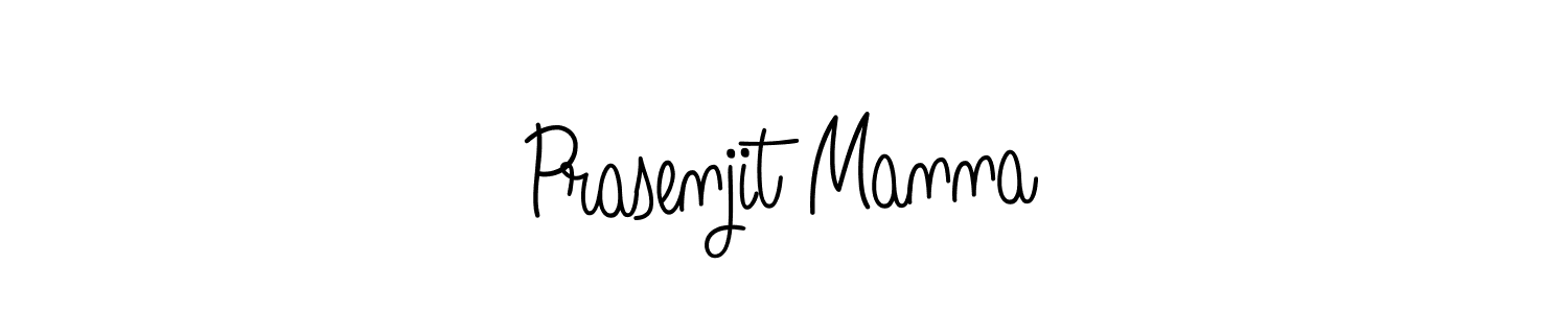 Prasenjit Manna stylish signature style. Best Handwritten Sign (Angelique-Rose-font-FFP) for my name. Handwritten Signature Collection Ideas for my name Prasenjit Manna. Prasenjit Manna signature style 5 images and pictures png