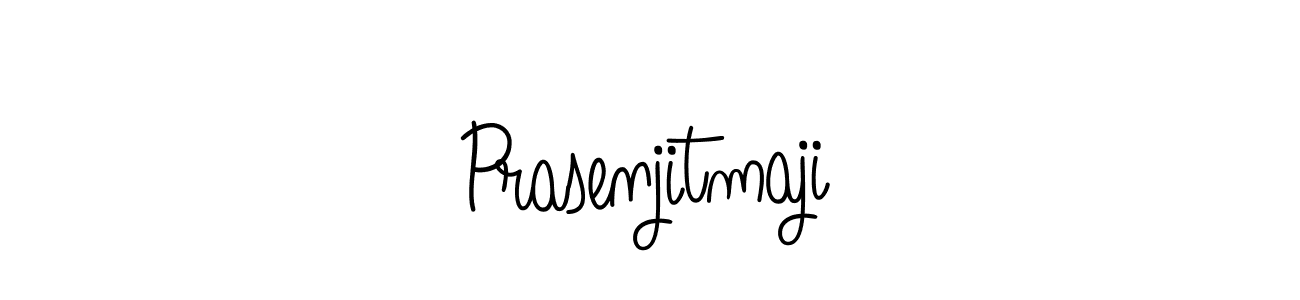 Prasenjitmaji stylish signature style. Best Handwritten Sign (Angelique-Rose-font-FFP) for my name. Handwritten Signature Collection Ideas for my name Prasenjitmaji. Prasenjitmaji signature style 5 images and pictures png
