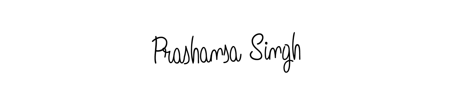 Prashansa Singh stylish signature style. Best Handwritten Sign (Angelique-Rose-font-FFP) for my name. Handwritten Signature Collection Ideas for my name Prashansa Singh. Prashansa Singh signature style 5 images and pictures png