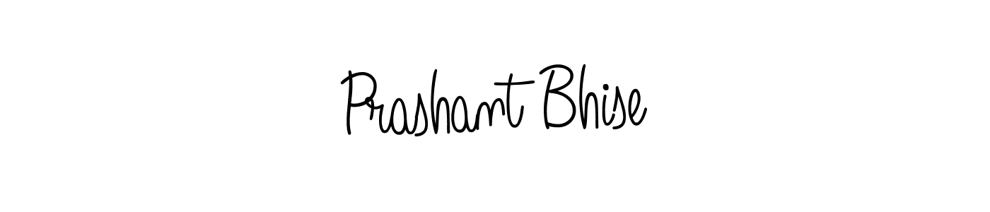 Use a signature maker to create a handwritten signature online. With this signature software, you can design (Angelique-Rose-font-FFP) your own signature for name Prashant Bhise. Prashant Bhise signature style 5 images and pictures png