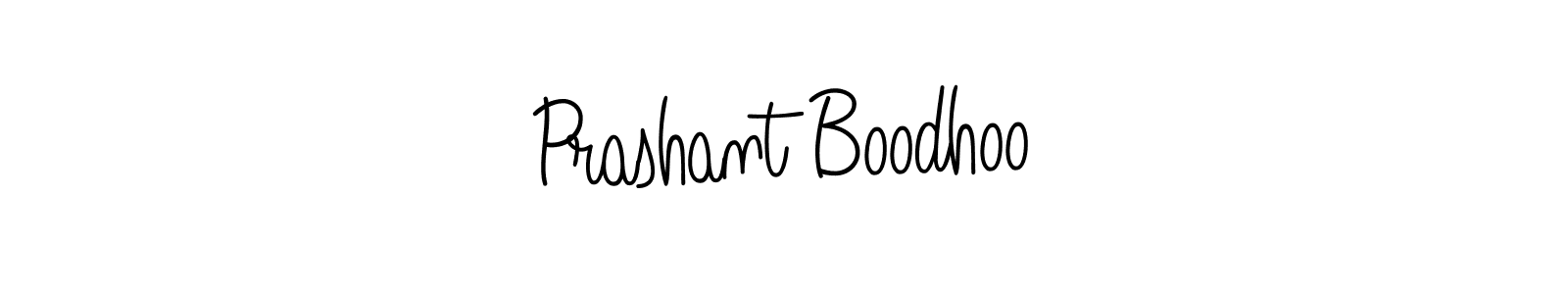 You can use this online signature creator to create a handwritten signature for the name Prashant Boodhoo. This is the best online autograph maker. Prashant Boodhoo signature style 5 images and pictures png