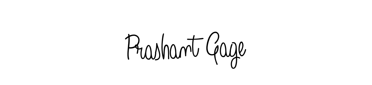 Check out images of Autograph of Prashant Gage name. Actor Prashant Gage Signature Style. Angelique-Rose-font-FFP is a professional sign style online. Prashant Gage signature style 5 images and pictures png