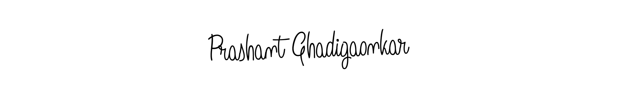 Make a beautiful signature design for name Prashant Ghadigaonkar. Use this online signature maker to create a handwritten signature for free. Prashant Ghadigaonkar signature style 5 images and pictures png