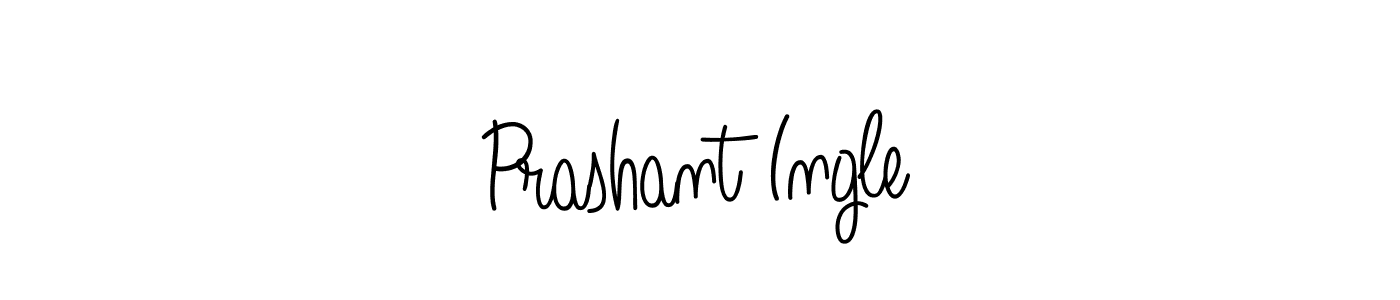 Make a beautiful signature design for name Prashant Ingle. With this signature (Angelique-Rose-font-FFP) style, you can create a handwritten signature for free. Prashant Ingle signature style 5 images and pictures png