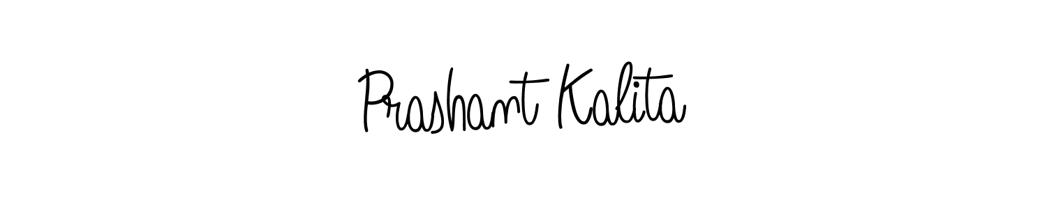 Create a beautiful signature design for name Prashant Kalita. With this signature (Angelique-Rose-font-FFP) fonts, you can make a handwritten signature for free. Prashant Kalita signature style 5 images and pictures png