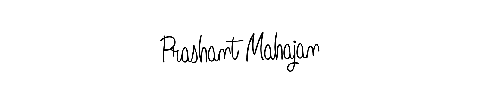 The best way (Angelique-Rose-font-FFP) to make a short signature is to pick only two or three words in your name. The name Prashant Mahajan include a total of six letters. For converting this name. Prashant Mahajan signature style 5 images and pictures png