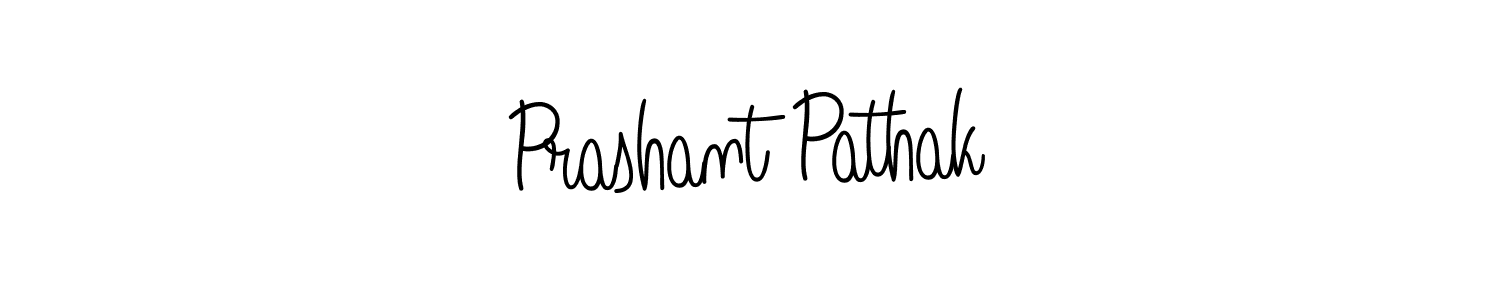 Create a beautiful signature design for name Prashant Pathak. With this signature (Angelique-Rose-font-FFP) fonts, you can make a handwritten signature for free. Prashant Pathak signature style 5 images and pictures png