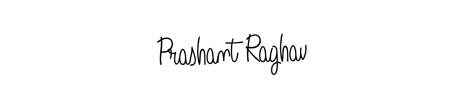 Make a beautiful signature design for name Prashant Raghav. With this signature (Angelique-Rose-font-FFP) style, you can create a handwritten signature for free. Prashant Raghav signature style 5 images and pictures png