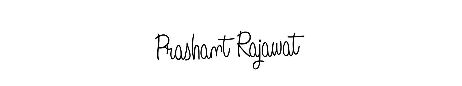 Design your own signature with our free online signature maker. With this signature software, you can create a handwritten (Angelique-Rose-font-FFP) signature for name Prashant Rajawat. Prashant Rajawat signature style 5 images and pictures png