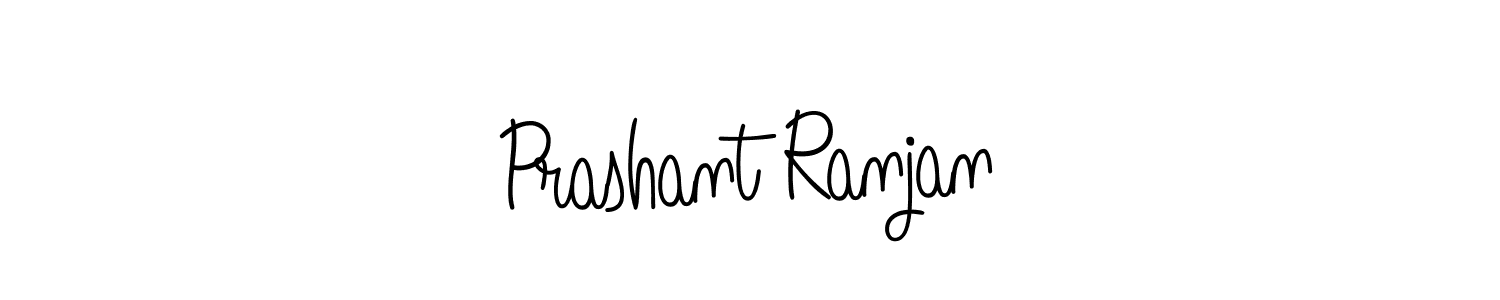 Prashant Ranjan stylish signature style. Best Handwritten Sign (Angelique-Rose-font-FFP) for my name. Handwritten Signature Collection Ideas for my name Prashant Ranjan. Prashant Ranjan signature style 5 images and pictures png