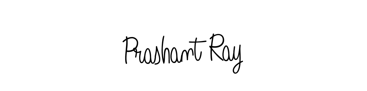 Use a signature maker to create a handwritten signature online. With this signature software, you can design (Angelique-Rose-font-FFP) your own signature for name Prashant Ray. Prashant Ray signature style 5 images and pictures png
