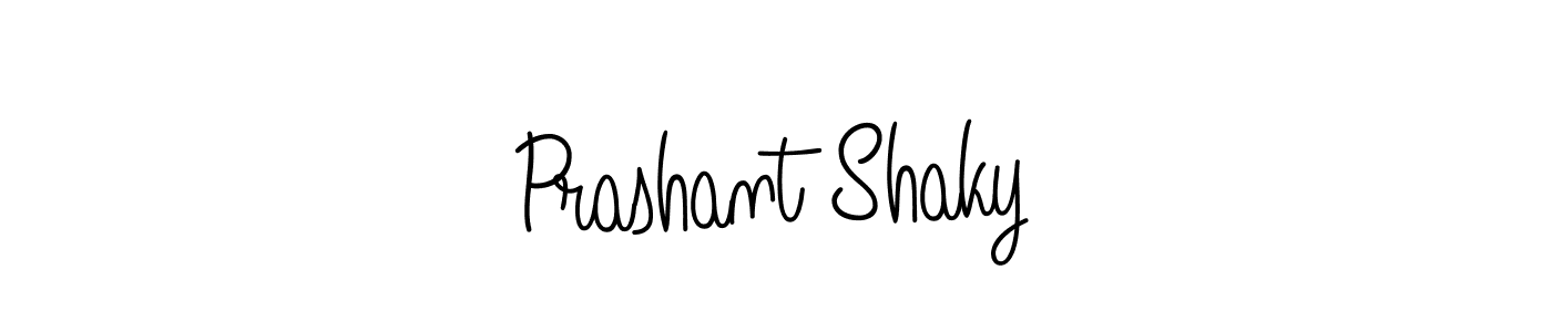 Best and Professional Signature Style for Prashant Shaky. Angelique-Rose-font-FFP Best Signature Style Collection. Prashant Shaky signature style 5 images and pictures png