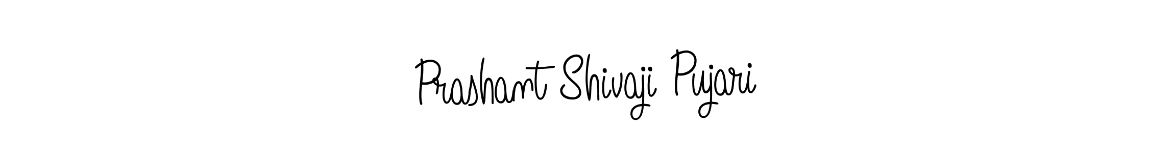 Make a beautiful signature design for name Prashant Shivaji Pujari. With this signature (Angelique-Rose-font-FFP) style, you can create a handwritten signature for free. Prashant Shivaji Pujari signature style 5 images and pictures png