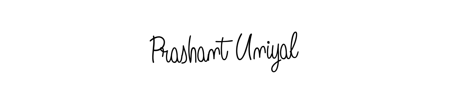 You can use this online signature creator to create a handwritten signature for the name Prashant Uniyal. This is the best online autograph maker. Prashant Uniyal signature style 5 images and pictures png