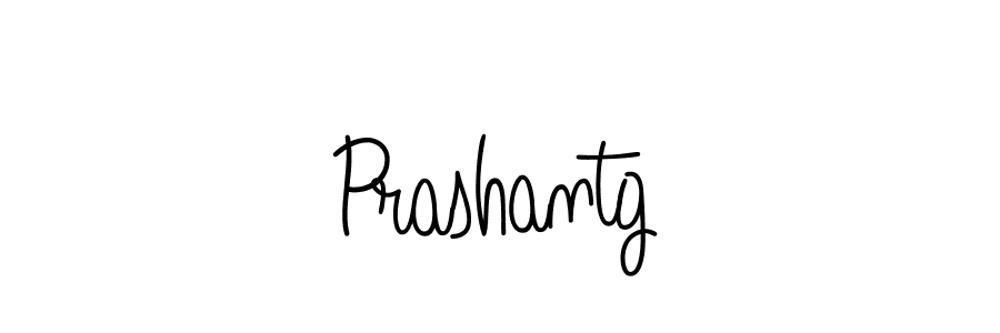 Design your own signature with our free online signature maker. With this signature software, you can create a handwritten (Angelique-Rose-font-FFP) signature for name Prashantg. Prashantg signature style 5 images and pictures png